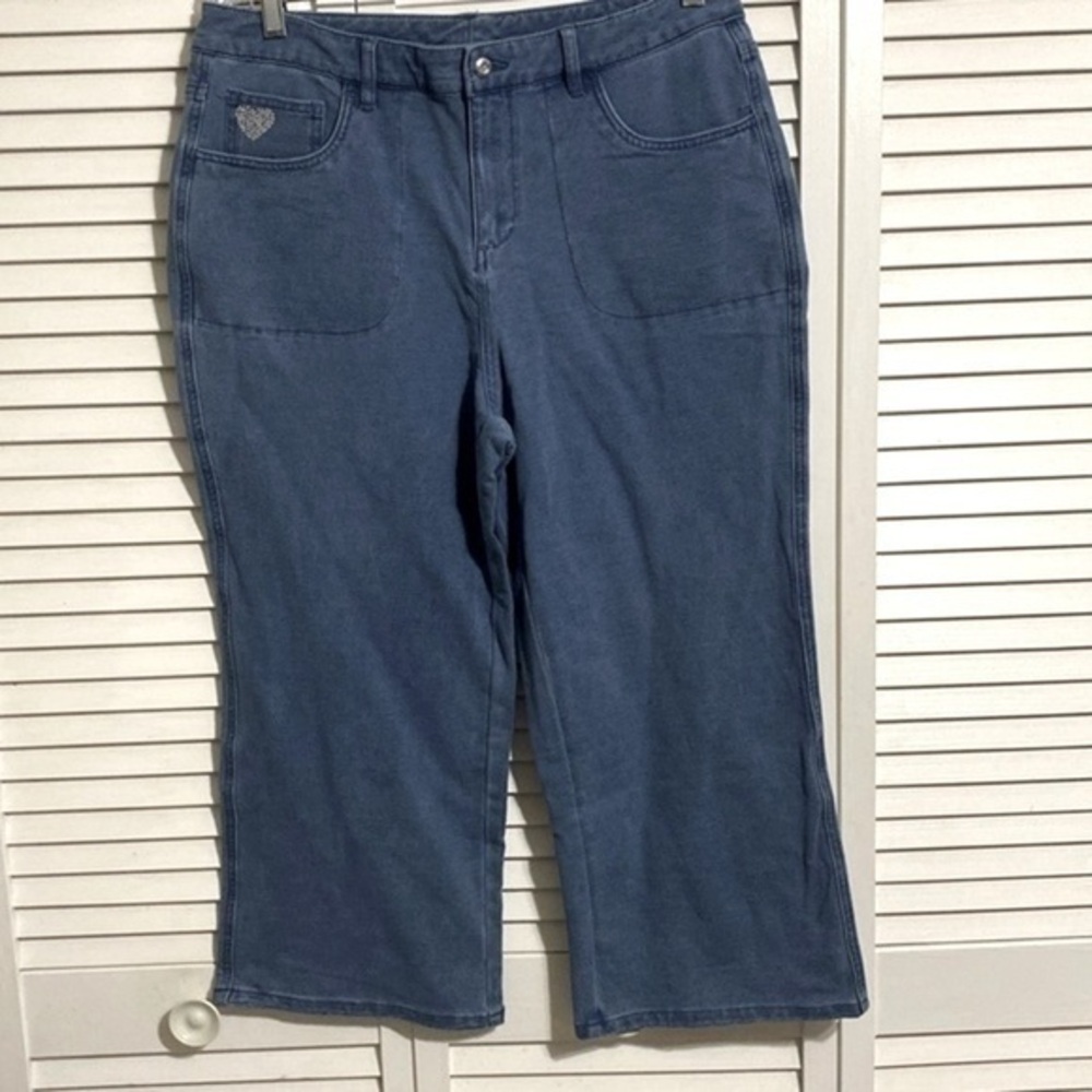 Dream Jeanne’s Quacker Factory Womens Capri Jeans